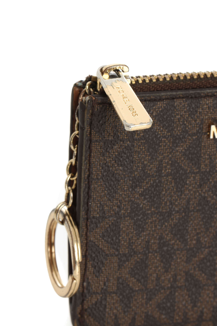 Monedero Michael Kors café, detalle 5 – ClosetRehab