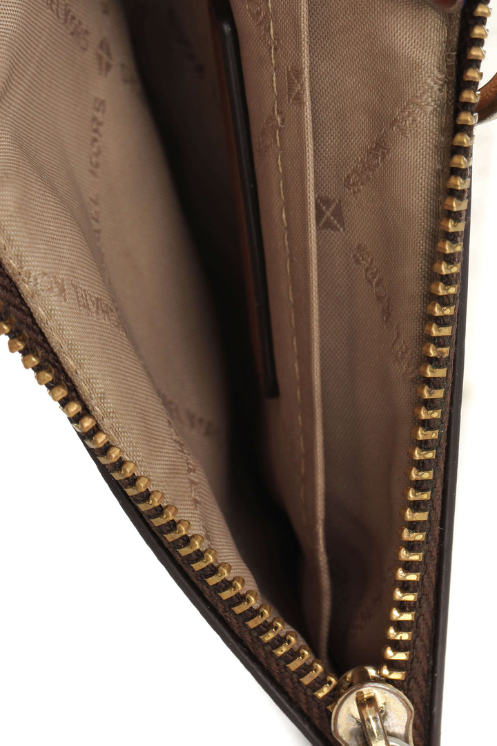 Monedero Michael Kors café, detalle 8 – ClosetRehab