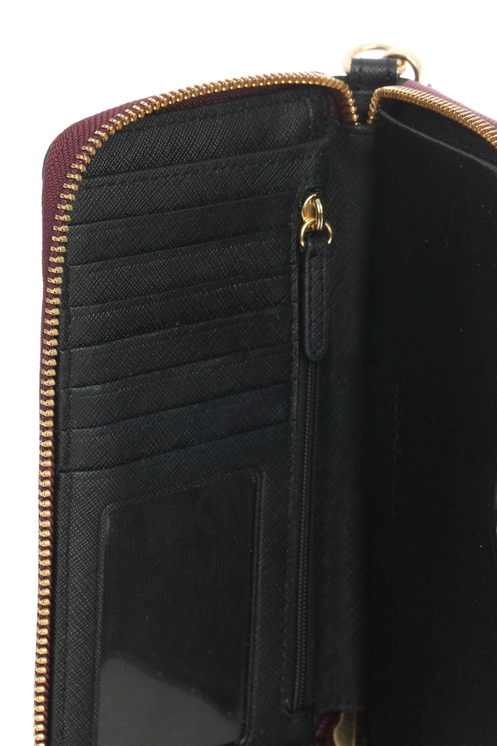 Cartera Michael Kors morado, detalle – ClosetRehab