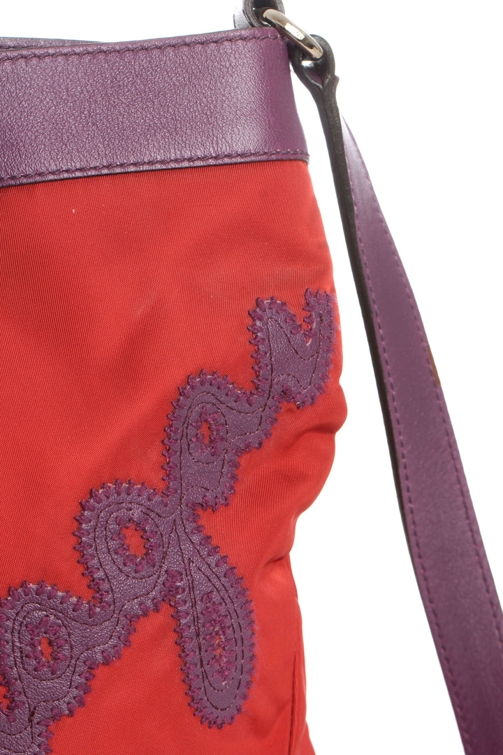 Bolsa Salvatore Ferragamo rojo, detalle 7 – ClosetRehab