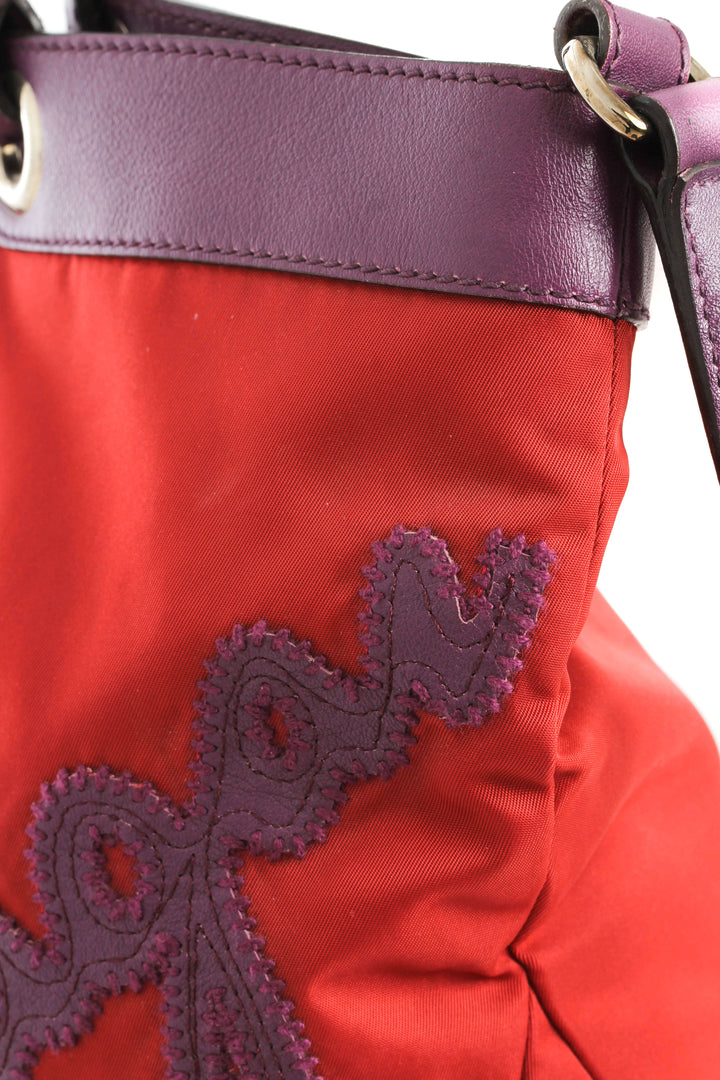 Bolsa Salvatore Ferragamo rojo, detalle 11 – ClosetRehab