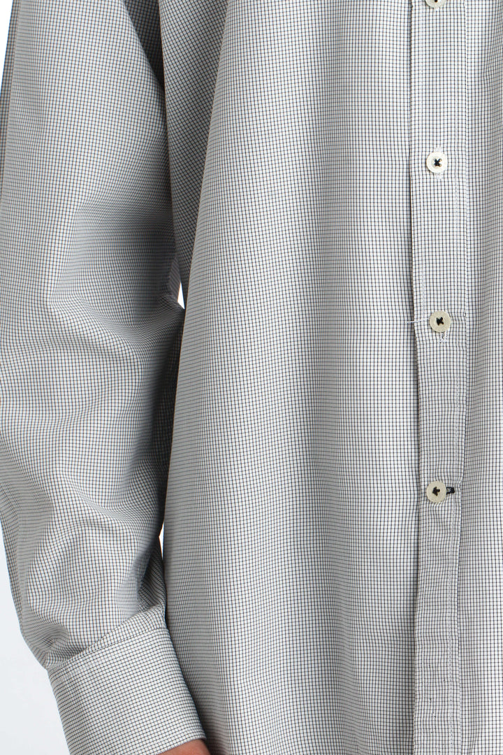 Camisa Polo Ralph Lauren gris, detalle – ClosetRehab