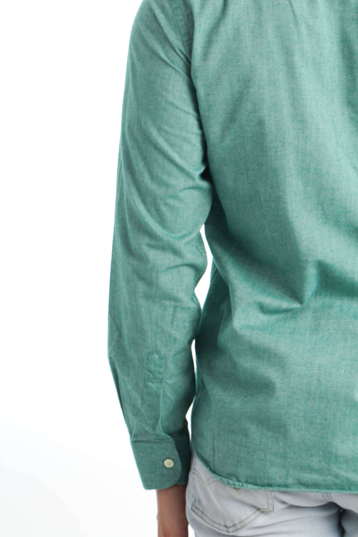 Camisa El Ganso verde, detalle – ClosetRehab