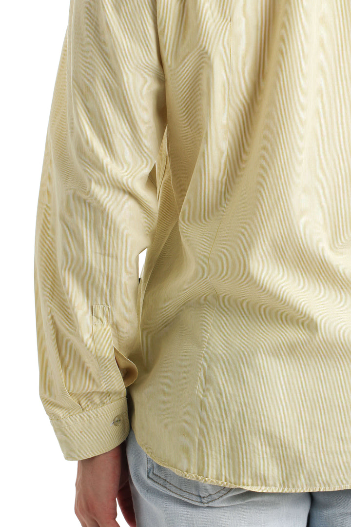 Camisa Hugo Boss amarillo, detalle – ClosetRehab