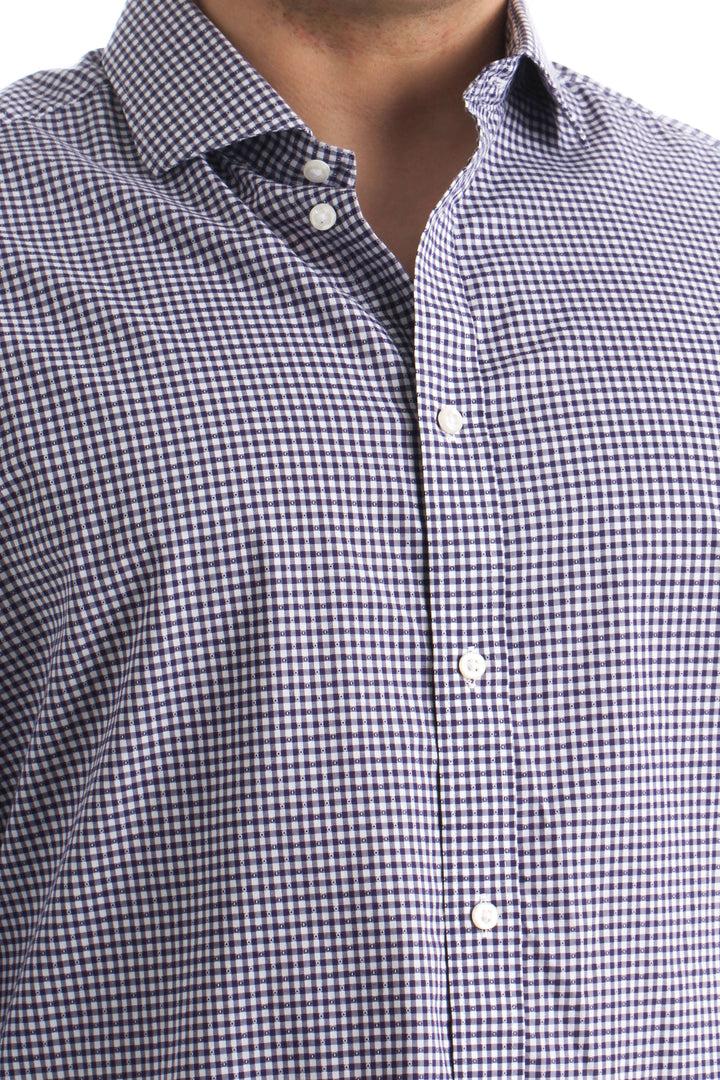 Camisa Thomas Dean azul, vista lateral – ClosetRehab