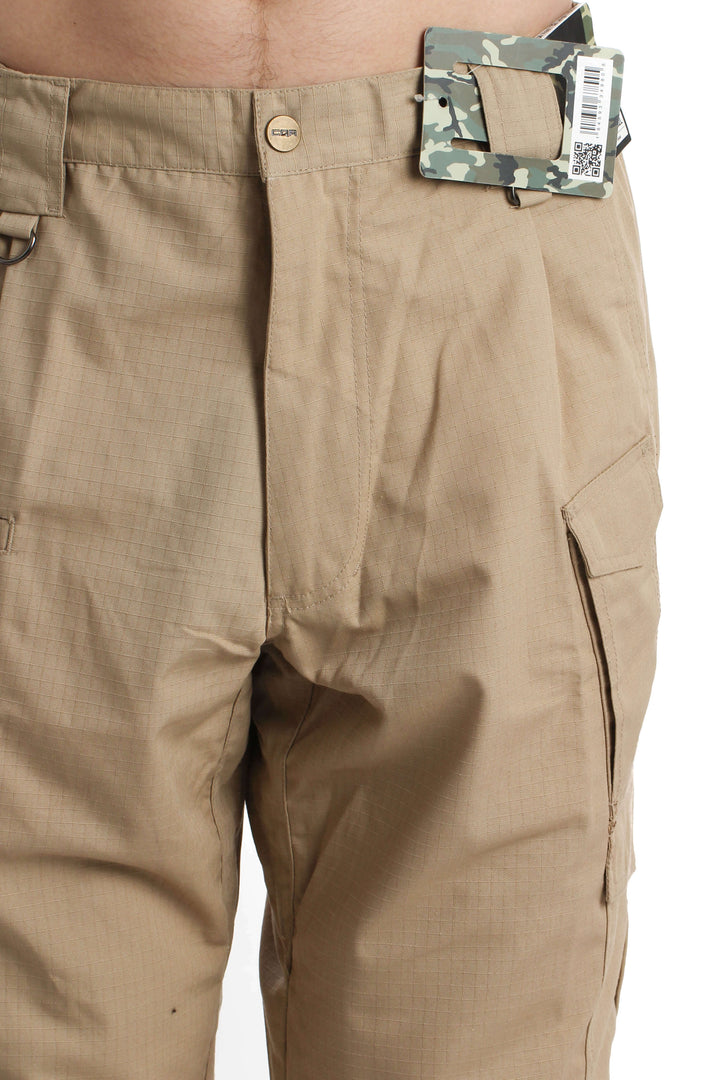 Pantalón CQR NWT café, vista lateral – ClosetRehab