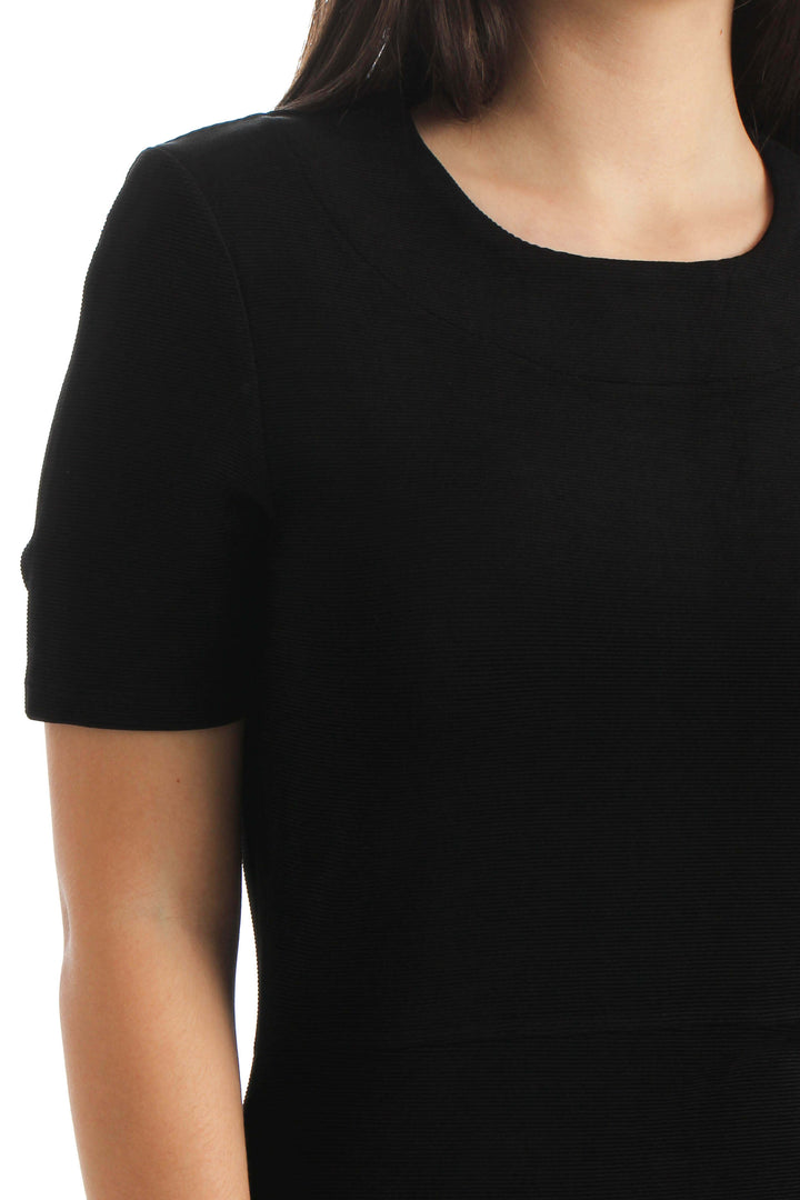 Vestido Mango negro, vista lateral – ClosetRehab