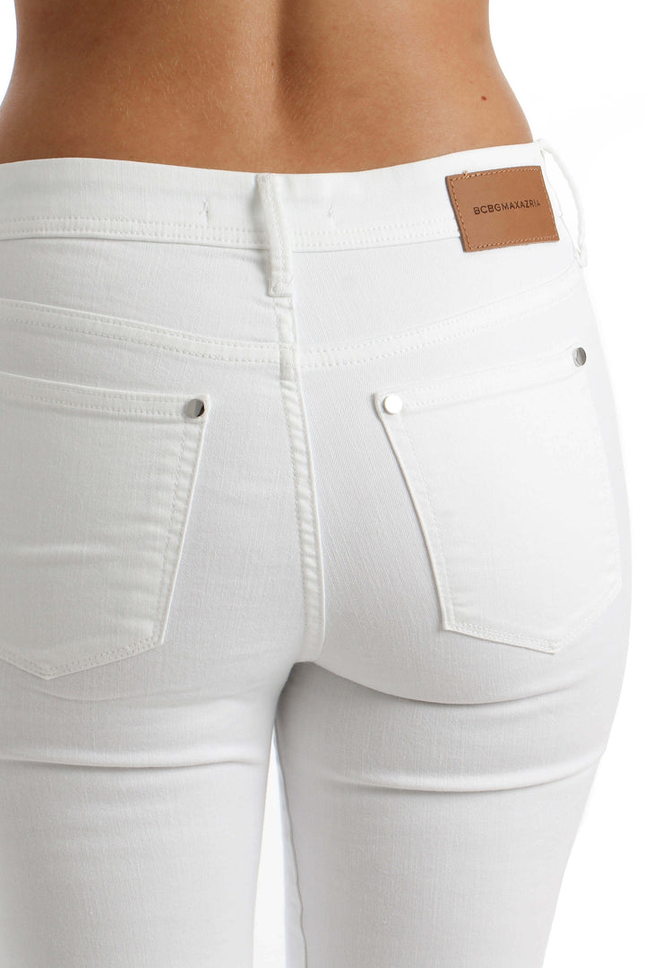 Jeans BCBG Maxazria blanco, detalle 5 – ClosetRehab