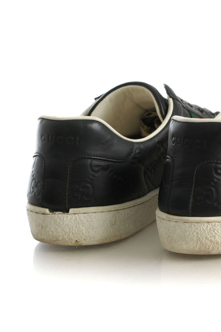 Zapato Gucci negro, detalle 7 – ClosetRehab
