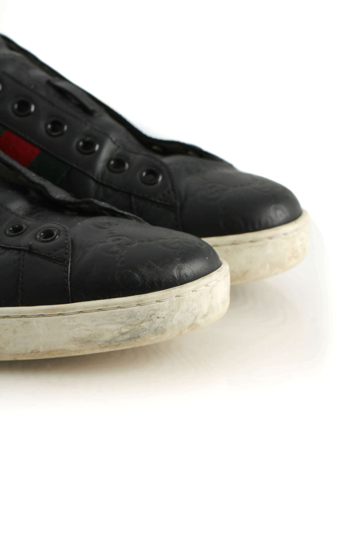 Zapato Gucci negro, detalle 9 – ClosetRehab