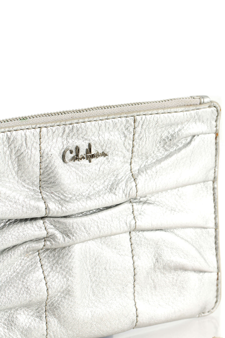Bolsa Cole Haan plata, vista lateral – ClosetRehab