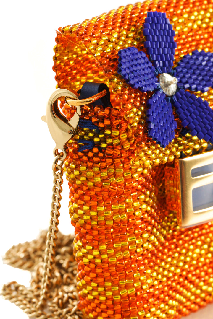 Monedero Fendi NWT naranja, detalle 7 – ClosetRehab