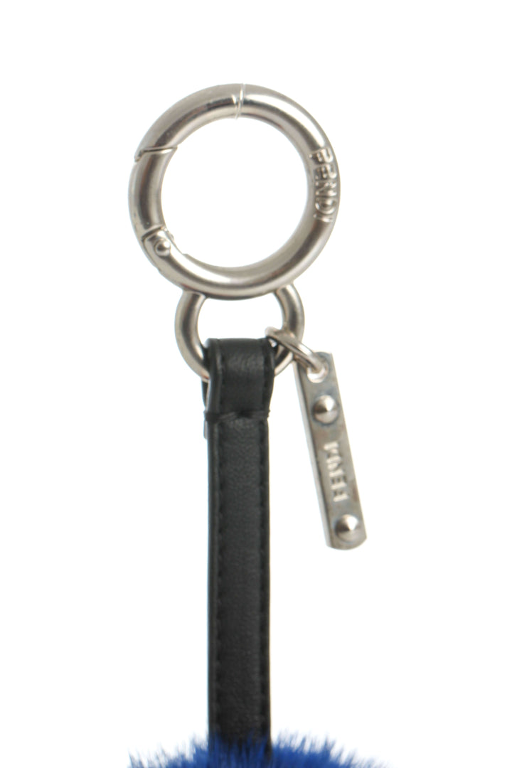 Llavero Fendi azul, vista lateral – ClosetRehab