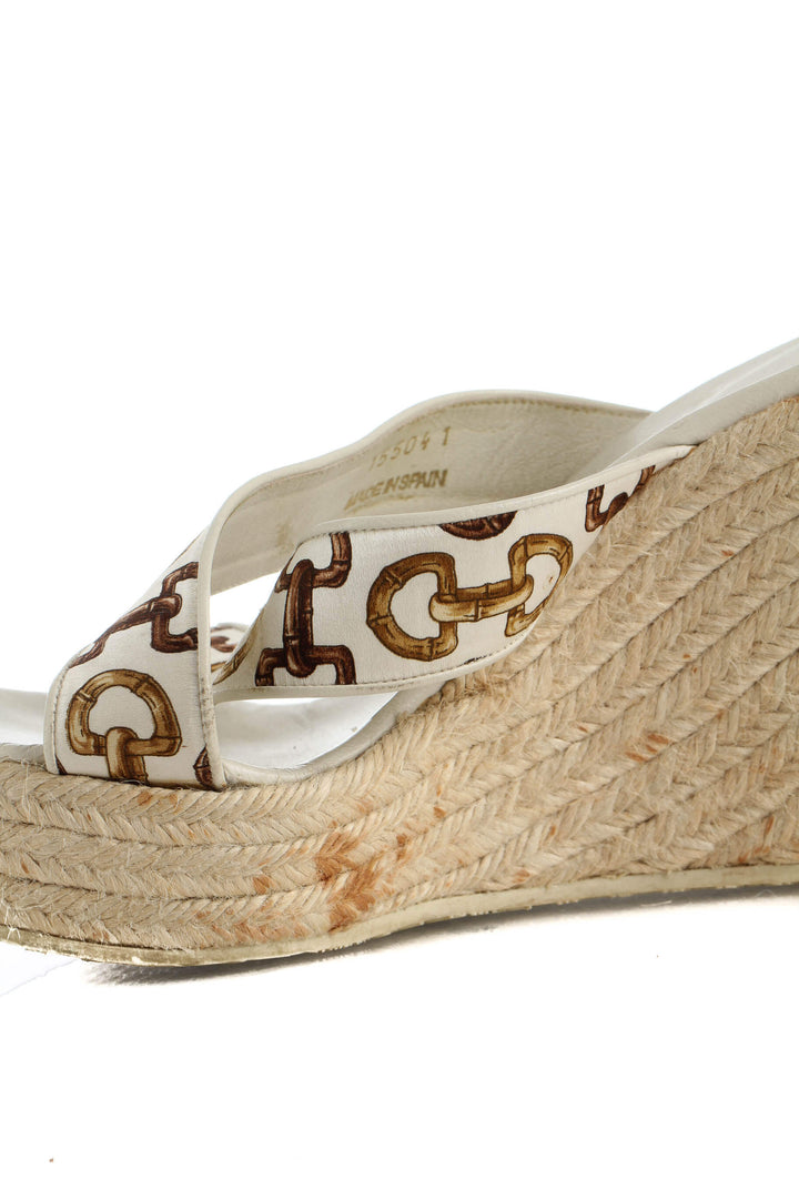 Zapato Gucci blanco, detalle 8 – ClosetRehab
