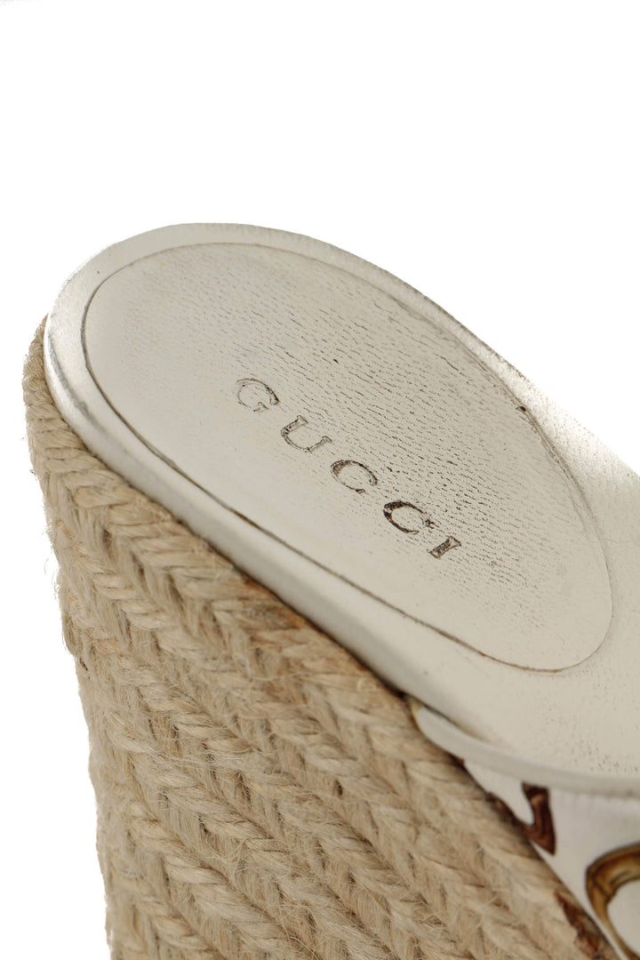 Zapato Gucci blanco, detalle 9 – ClosetRehab