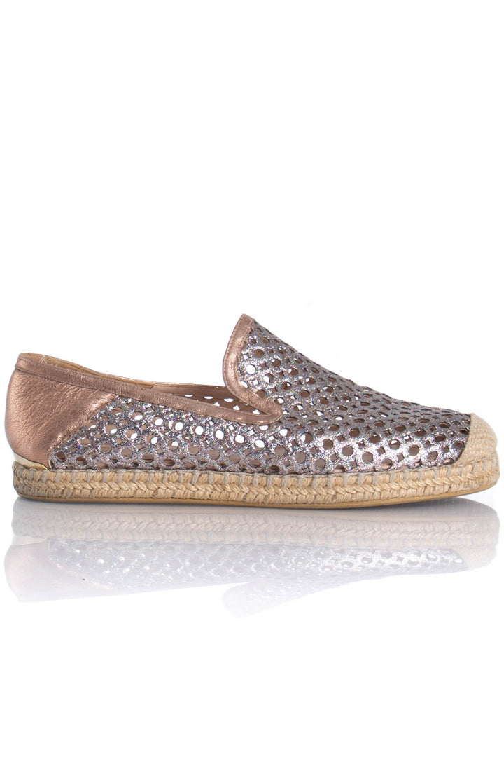 Zapato Stuart Weitzman rosa, vista frontal – ClosetRehab