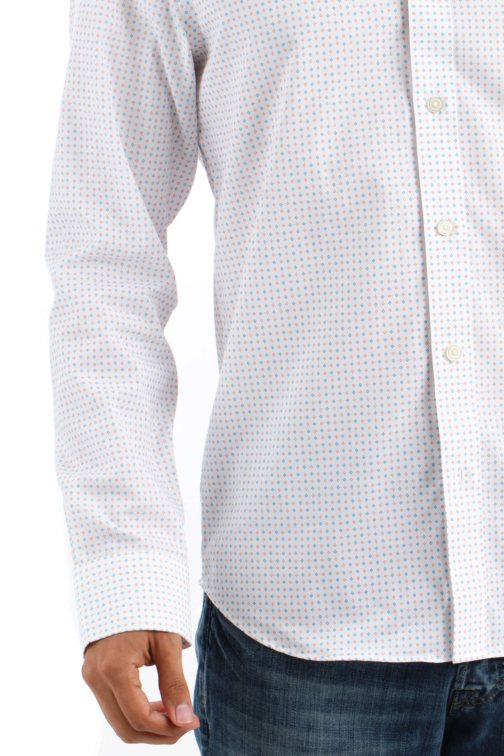 Camisa Banana Republic NWT blanco, detalle – ClosetRehab