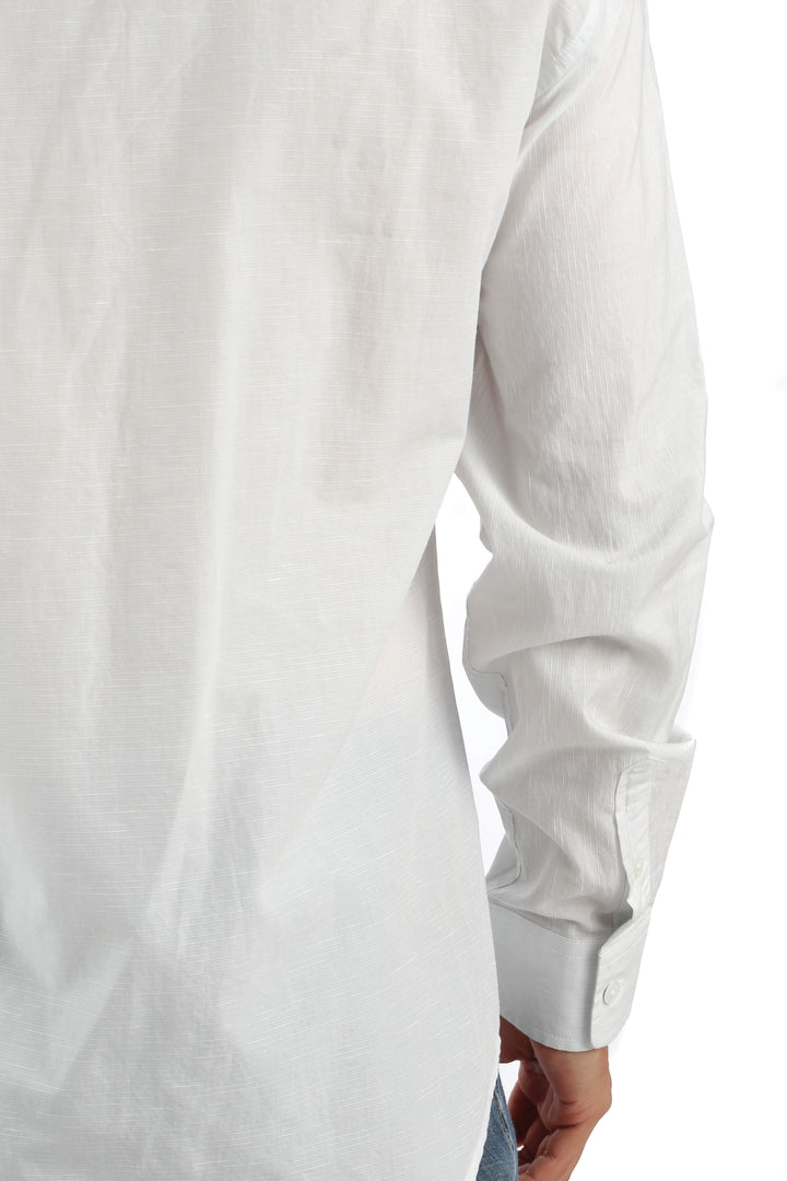 Camisa Armani Exchange blanco, detalle – ClosetRehab