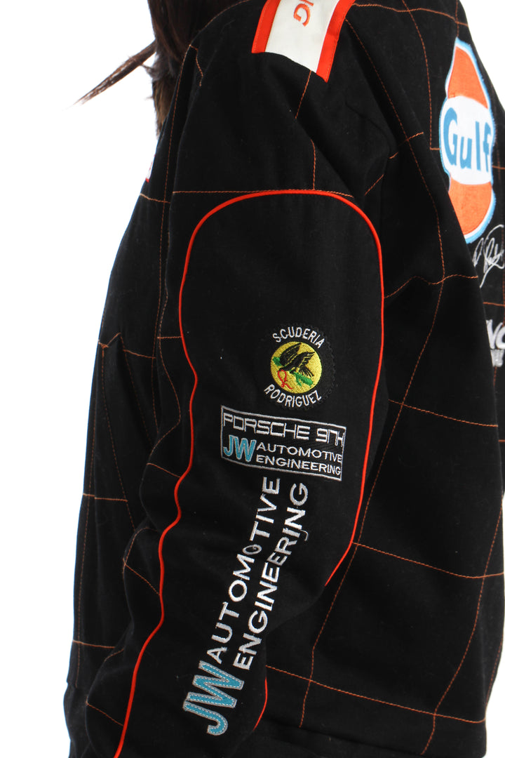 Chamarra Pits City negro, detalle 5 – ClosetRehab