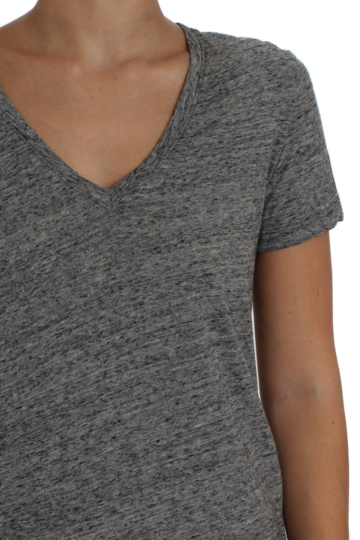Blusa Madewell gris, vista lateral – ClosetRehab