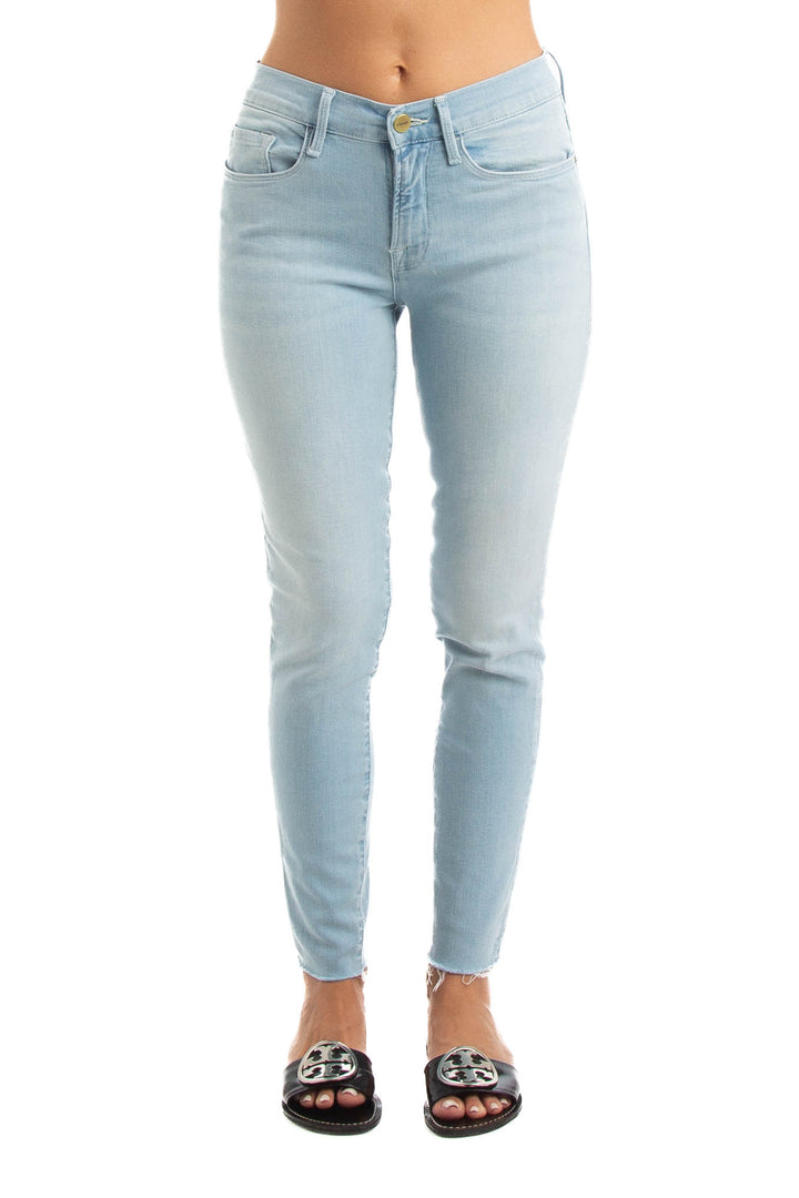 Jeans Frame azul, vista frontal – ClosetRehab