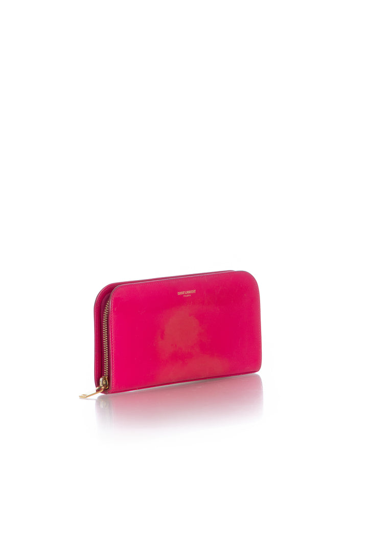 Cartera Saint Laurent rosa, vista posterior – ClosetRehab