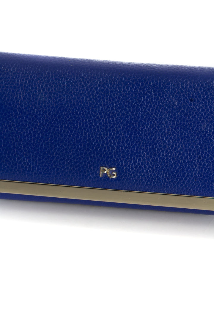 Cartera Purificación García azul, detalle – ClosetRehab