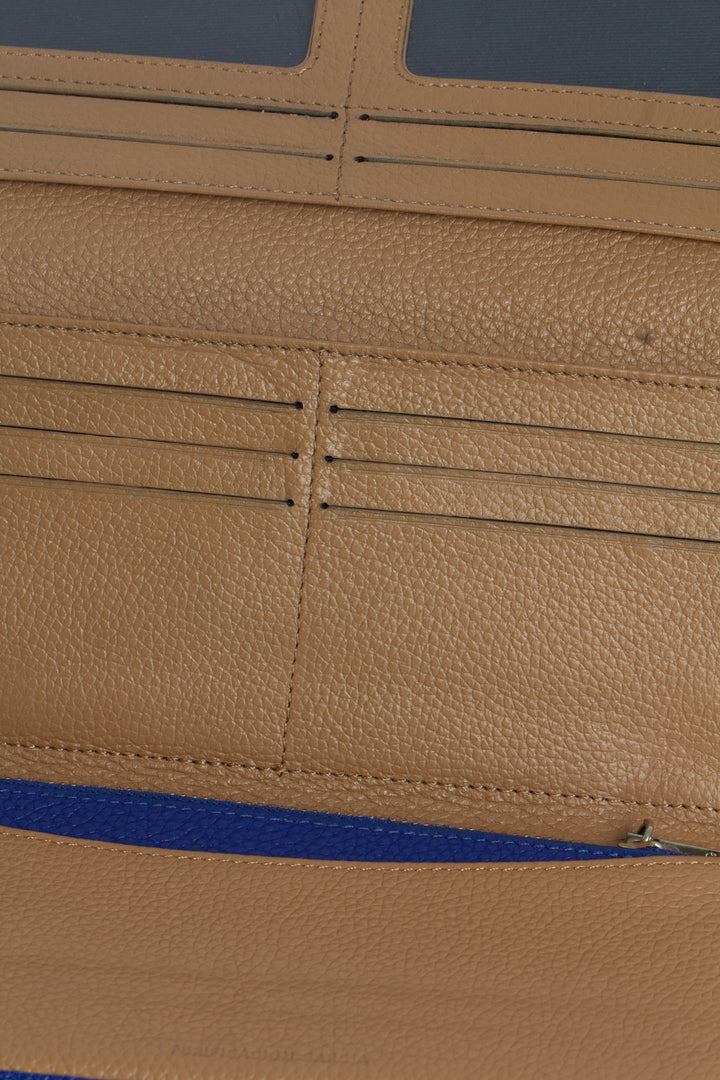 Cartera Purificación García azul, detalle 7 – ClosetRehab