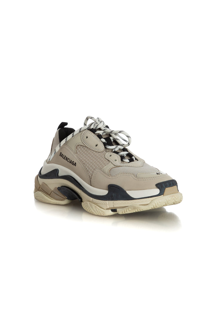 Zapato Balenciaga beige, vista posterior – ClosetRehab