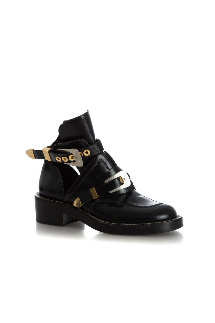 Zapato Balenciaga negro, vista posterior – ClosetRehab