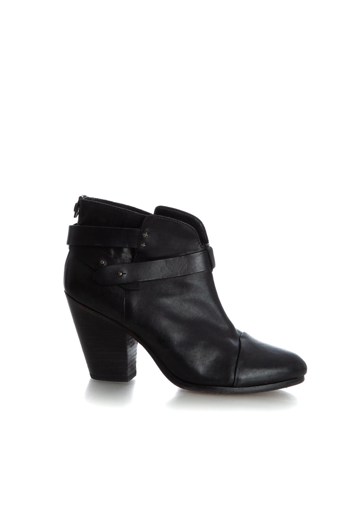 Zapato Rag & Bone negro, vista frontal – ClosetRehab