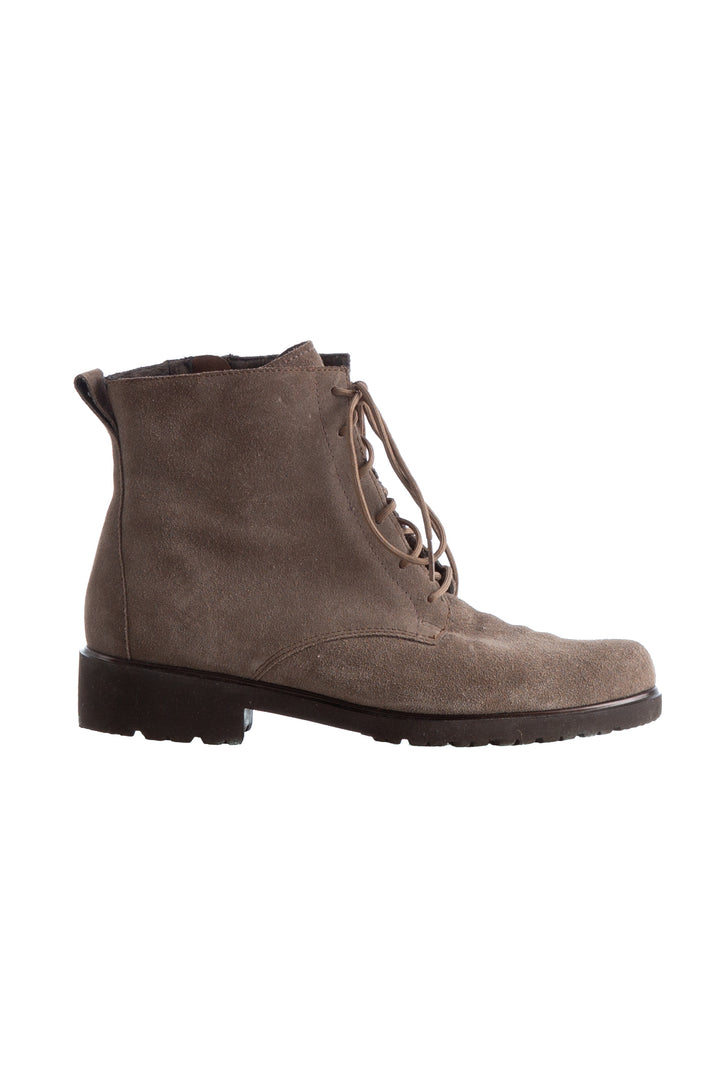 Zapato munro gris, vista frontal – ClosetRehab