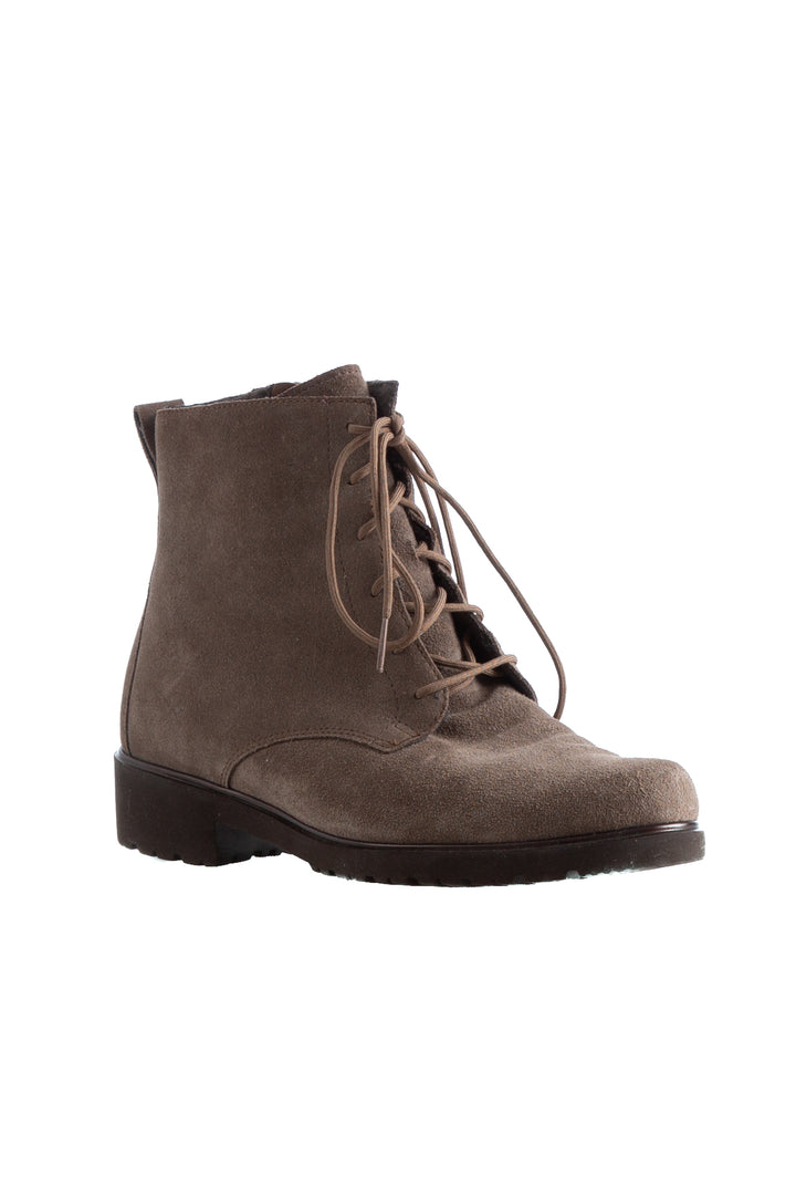 Zapato munro gris, vista posterior – ClosetRehab