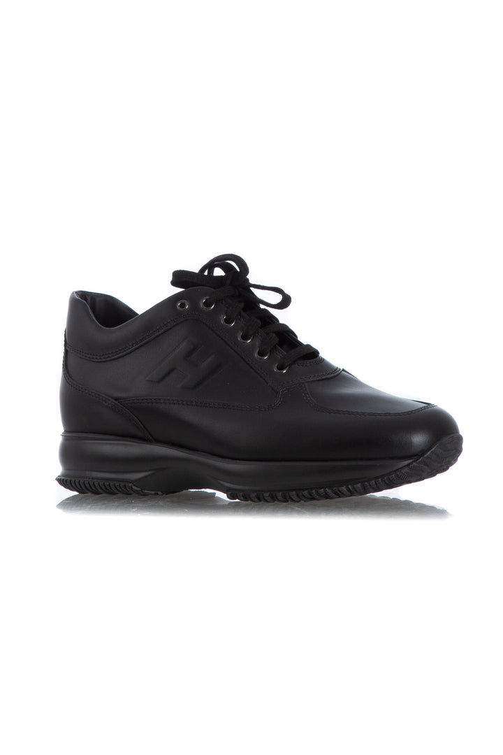Zapato hogan negro, vista posterior – ClosetRehab