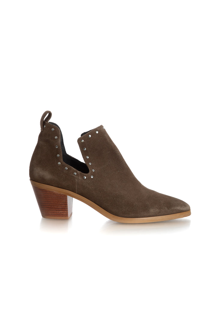 Zapato Rebecca Minkoff verde, vista frontal – ClosetRehab