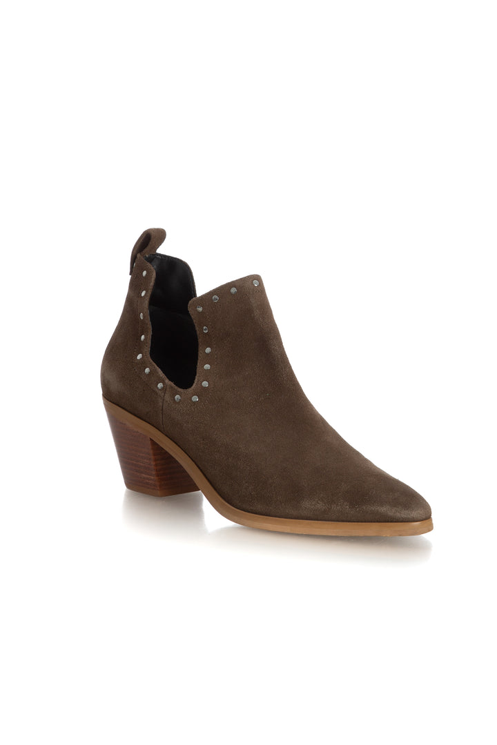 Zapato Rebecca Minkoff verde, vista posterior – ClosetRehab
