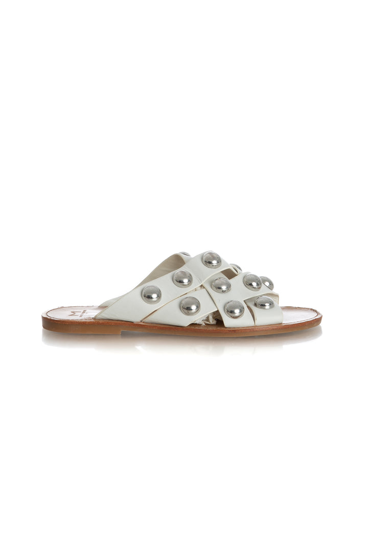 Zapato Marc Fisher blanco, vista frontal – ClosetRehab