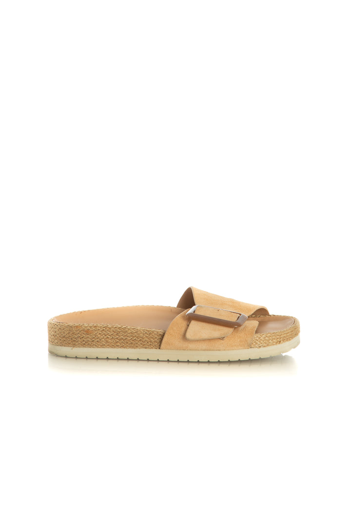 Zapato Vince beige, vista frontal – ClosetRehab