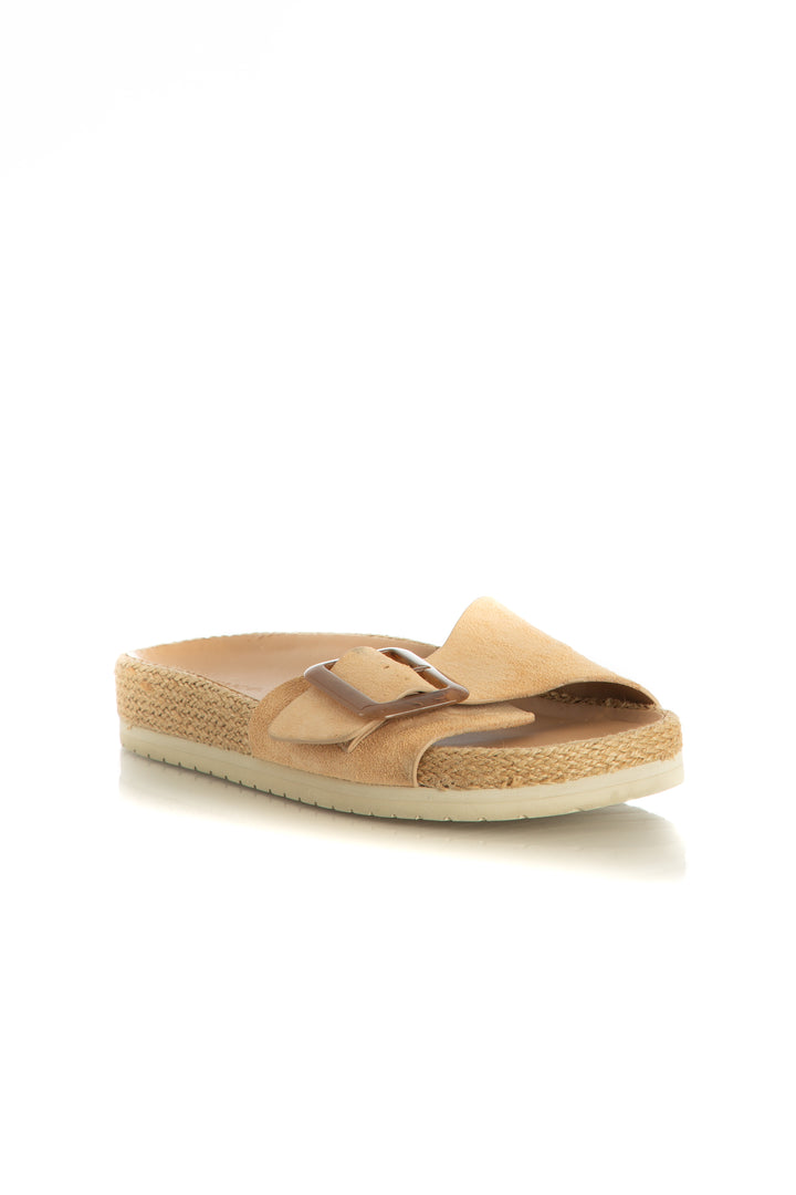 Zapato Vince beige, vista posterior – ClosetRehab