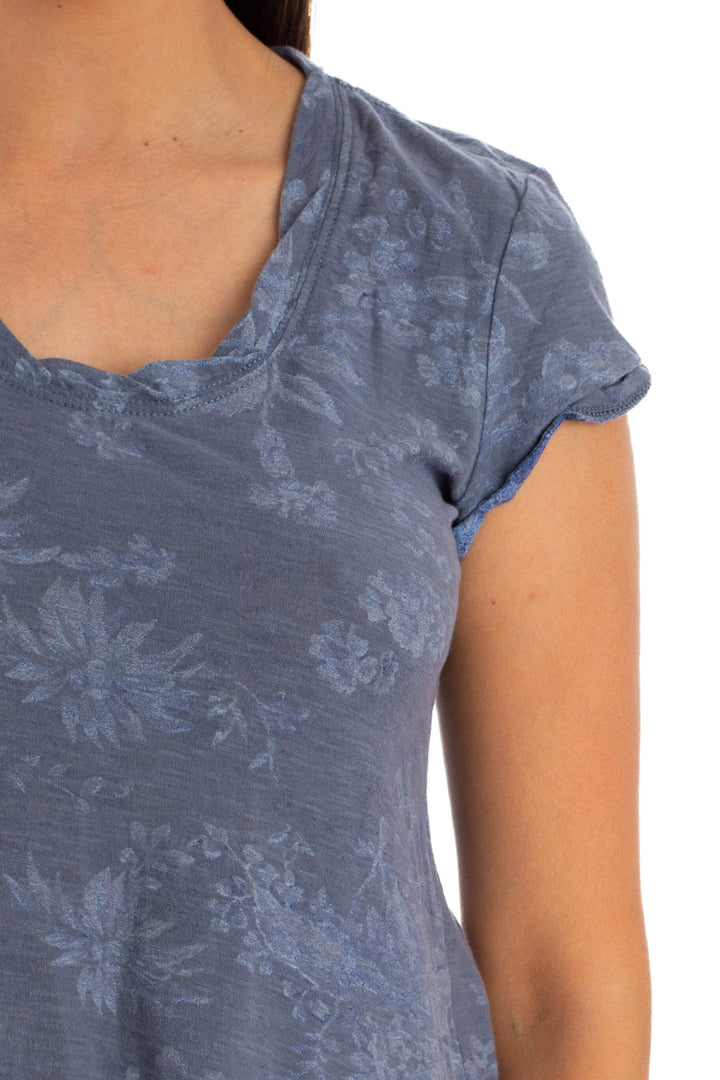 Blusa azul, detalle – ClosetRehab