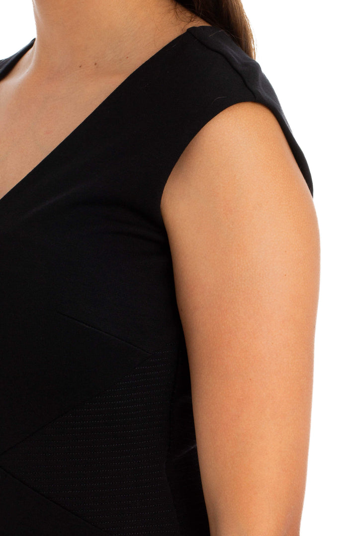 Vestido Ann Taylor negro, detalle 5 – ClosetRehab