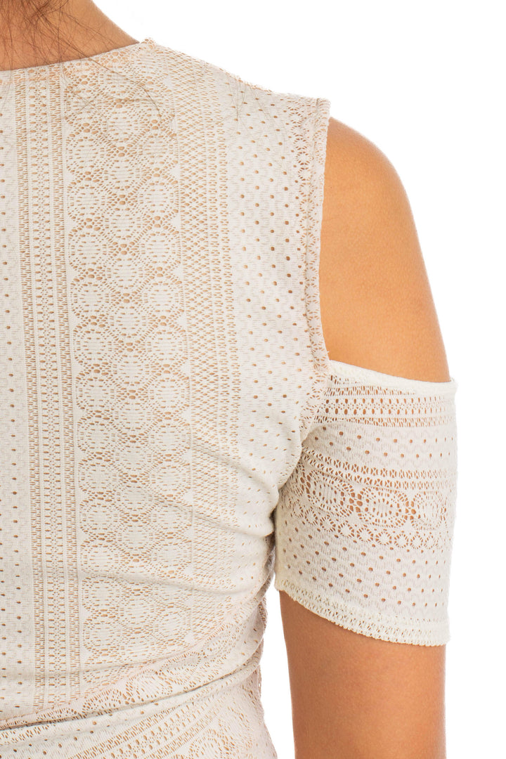 Vestido BCBG Maxazria blanco, detalle 6 – ClosetRehab