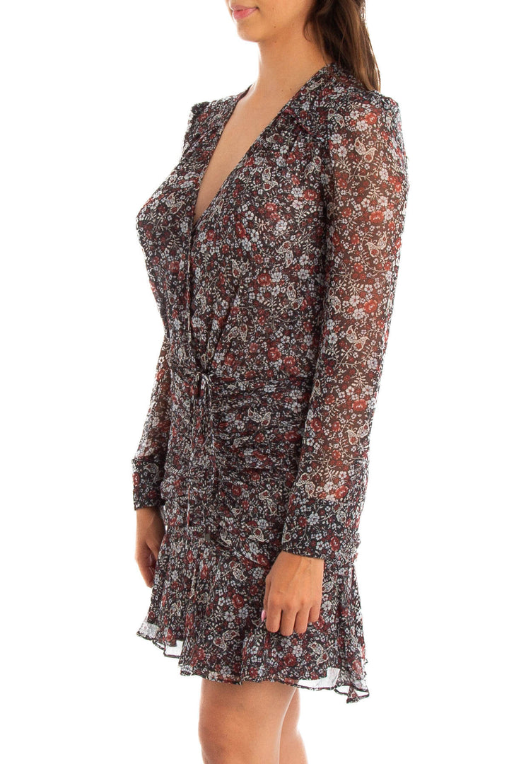 Vestido Veronica Beard negro, vista posterior – ClosetRehab