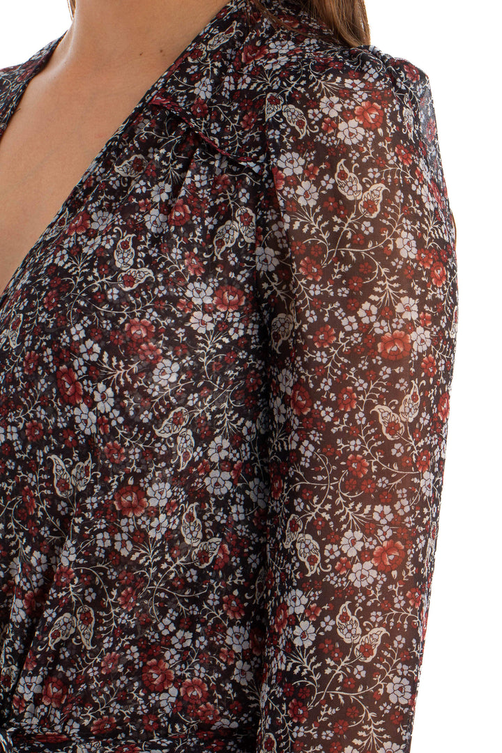 Vestido Veronica Beard negro, detalle 5 – ClosetRehab