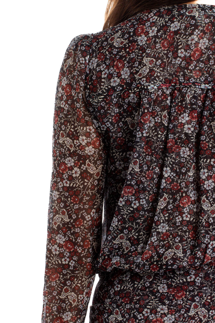 Vestido Veronica Beard negro, detalle 6 – ClosetRehab