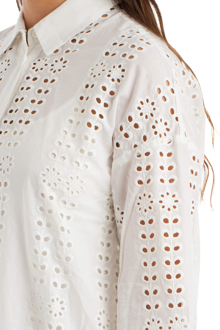 Vestido Zara blanco, detalle 5 – ClosetRehab