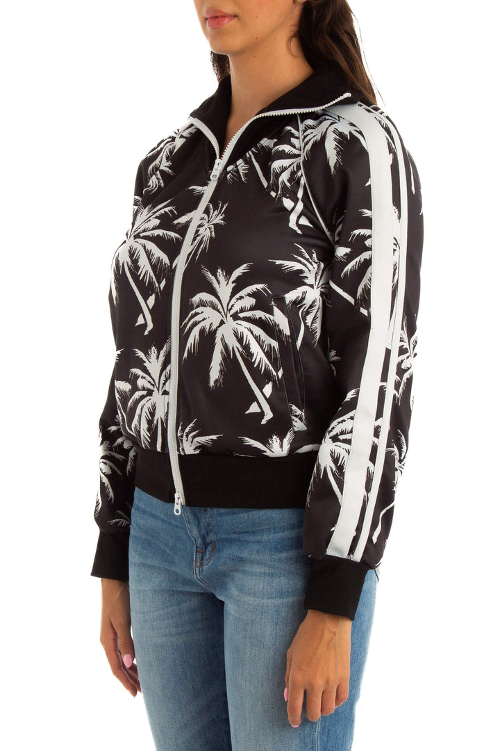 Chamarra Pam & Gela negro, vista posterior – ClosetRehab