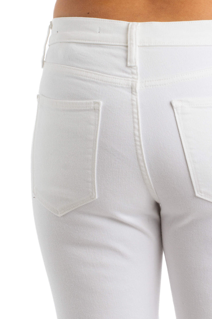 Jeans Banana Republic blanco, detalle 6 – ClosetRehab