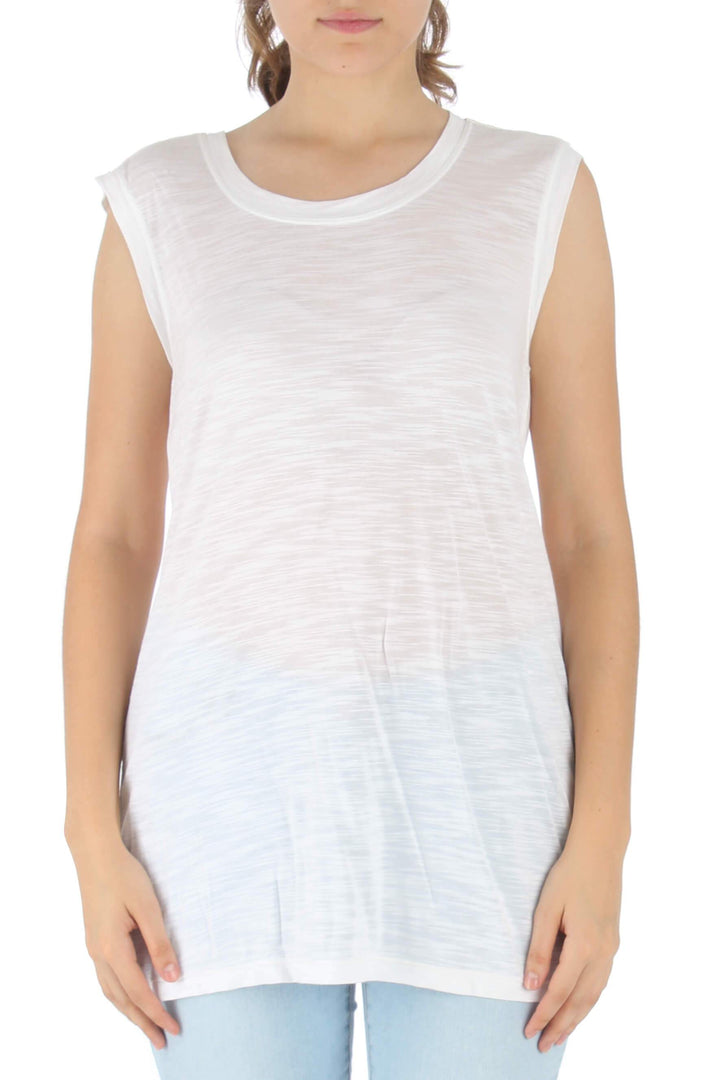 Blusa BCBG Maxazria blanco, vista frontal – ClosetRehab
