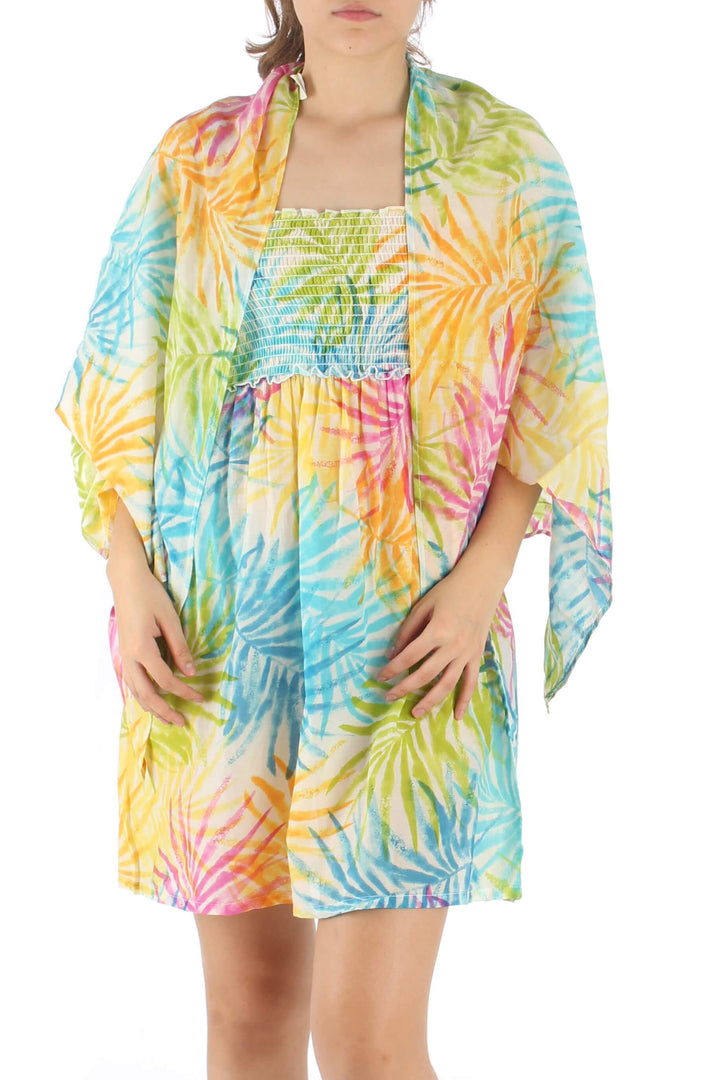 Vestido La Blanca estampado, vista frontal – ClosetRehab